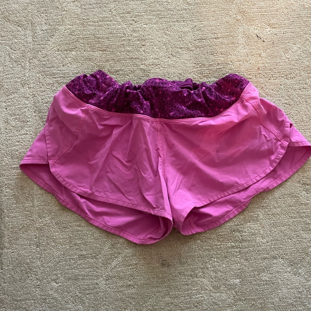 Lululemon speed shorts size 6